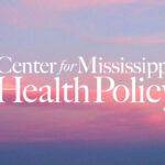 Center for Mississippi Health Policy Logo on sky background